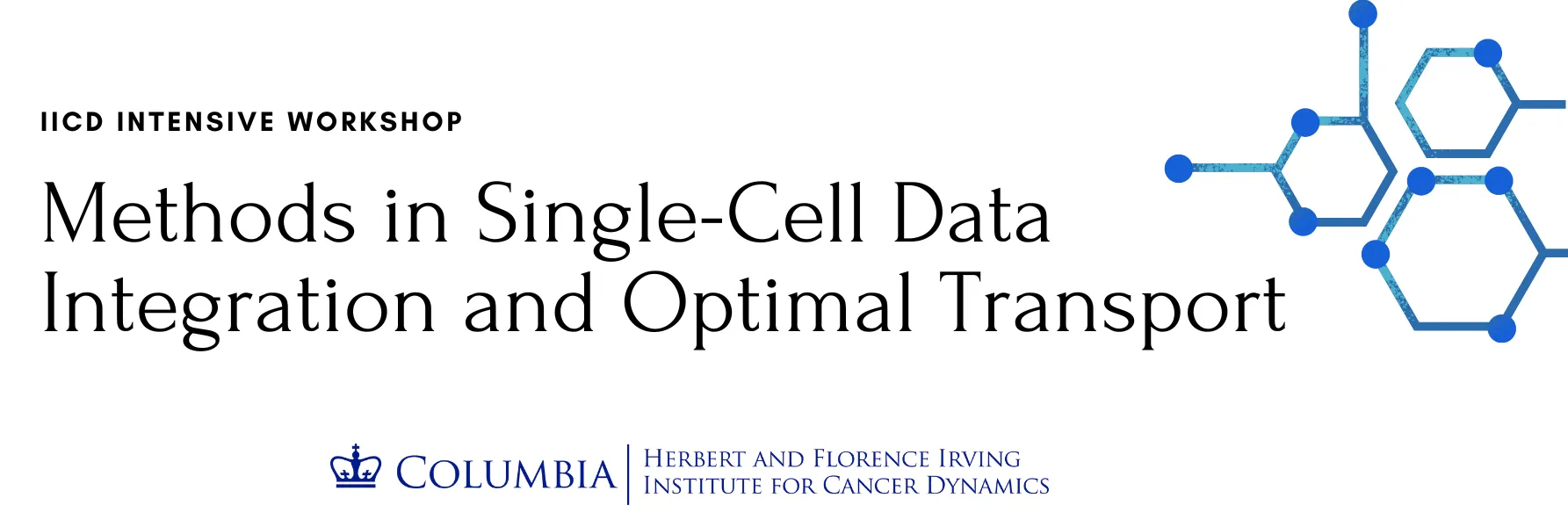 IICD Intensive Workshop: Methods in Single-Cell Data Integration and Optimal Transport 