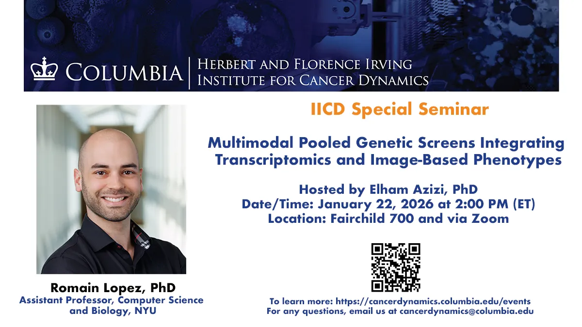 Flyer for IICD Special Seminar: Romain Lopez, NYU