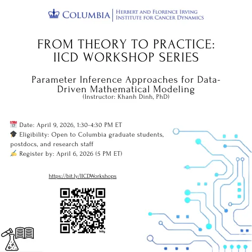 Photo advertising "From Theory to Practice: IICD Workshop Series."