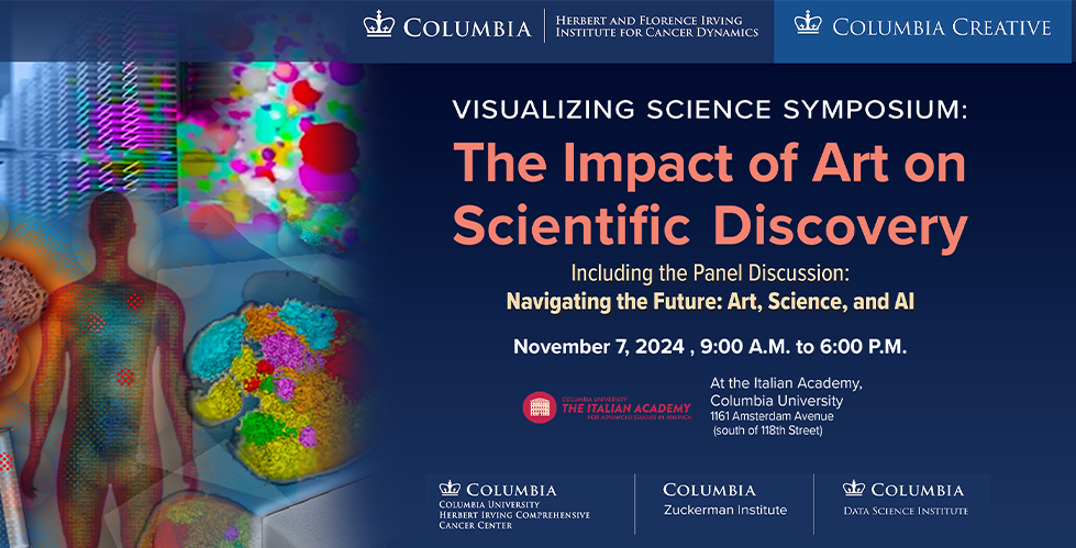 Banner for Save the Date - Visualizing Science Symposium: The Impact of Art on Scientific Discovery