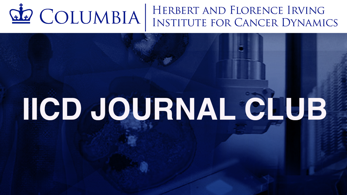 IICD Banner with "IICD Journal Club" written